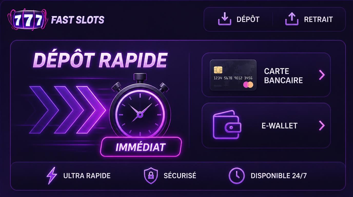 ChronomÚtre avec icÎnes de dépÎt et retrait rapides